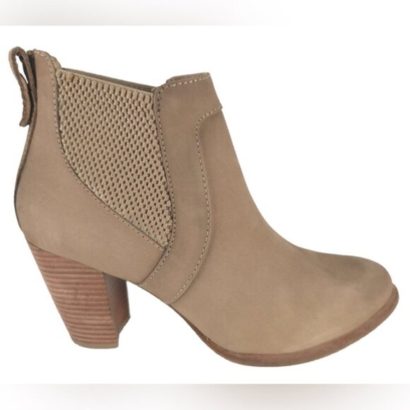 UGG Ankle Cobie‎ Nubuck Leather Heel Chelsea Bootie 1010191 Size 9 - Picture 4 of 14